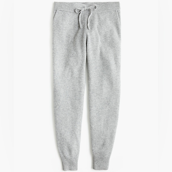 J. Crew Pants - J. Crew Gray Joggers In Everyday 100% Cashmere Women's | Size S